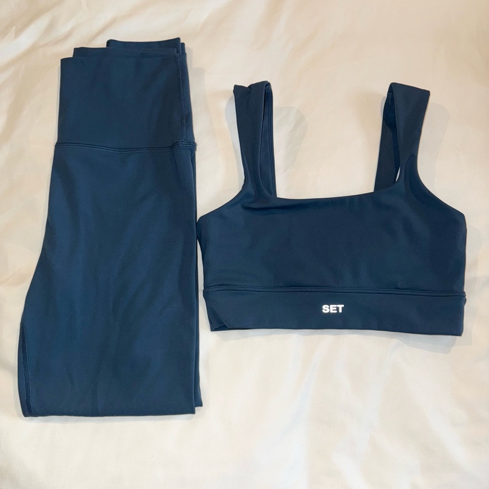 SET Active Navy Blue Activewear Set